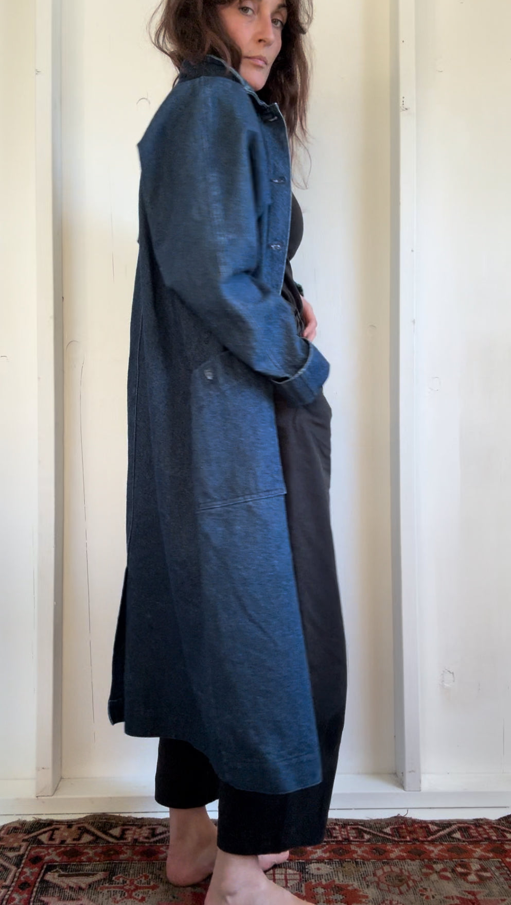 Vintage Osh Kosh Denim Duster