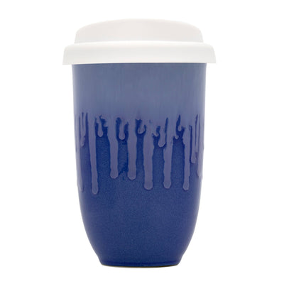 Neptune Ceramic Travel Mug – 12oz with Lid & Sleeve