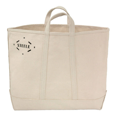 Natural Canvas Tote Bag - Medium: Natural Canvas / 10"