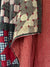 Vintage Handmade Quilt - Indigo + Red