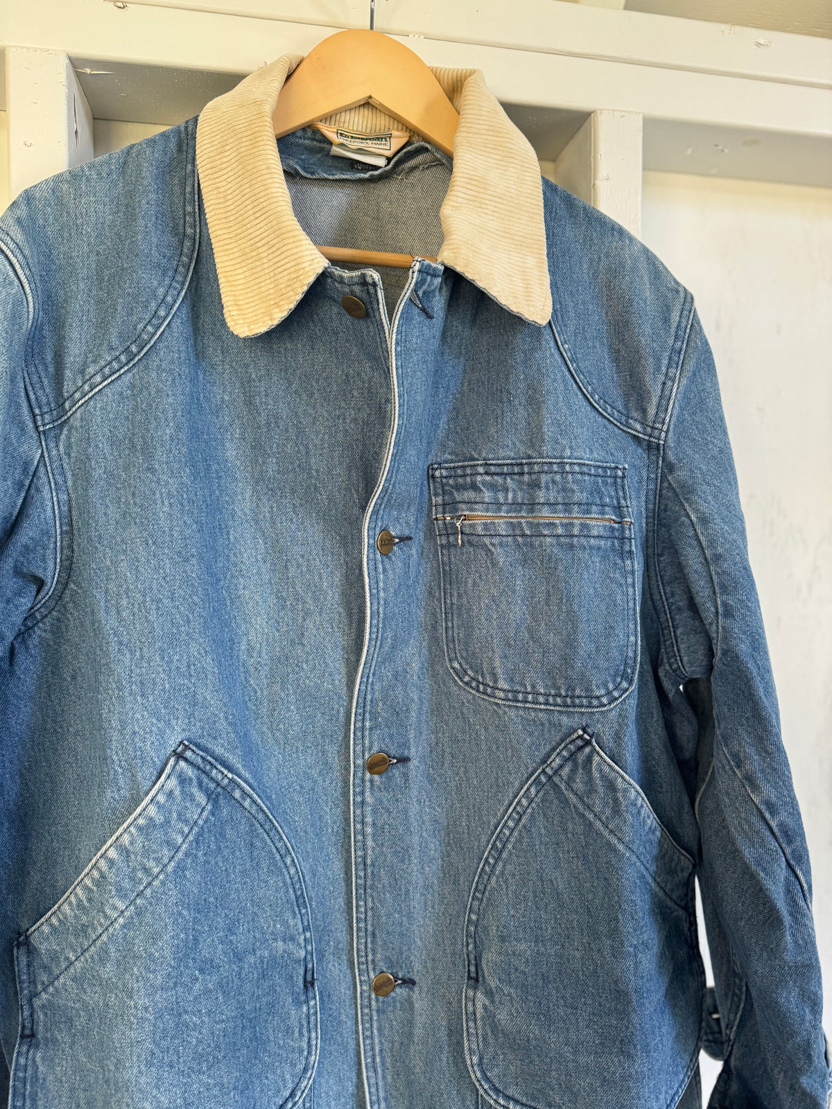 Vintage LL Bean Denim Barn Coat