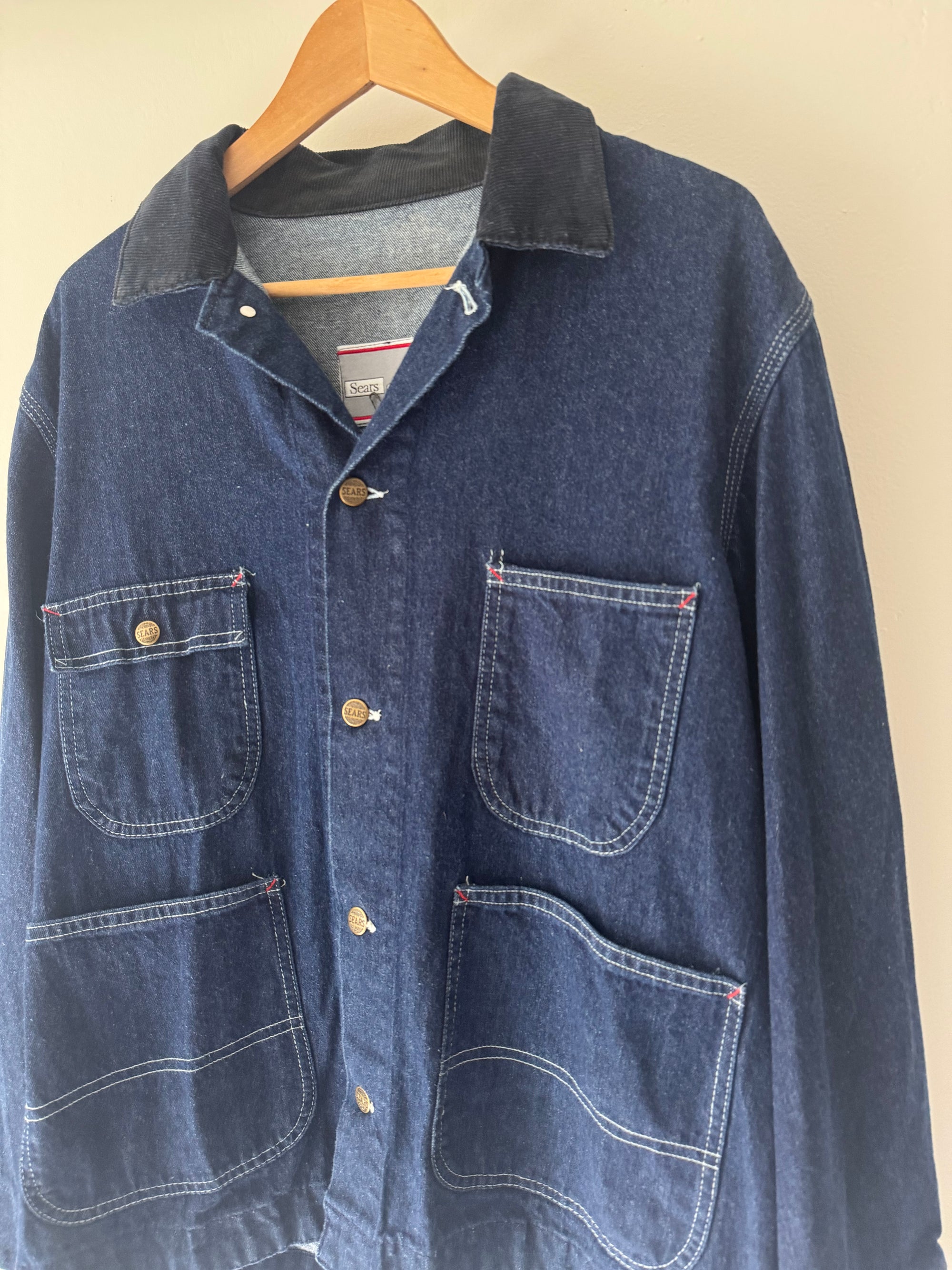 VTG Denim Chore Coat