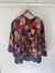 VTG Patchwork Leather Shawl