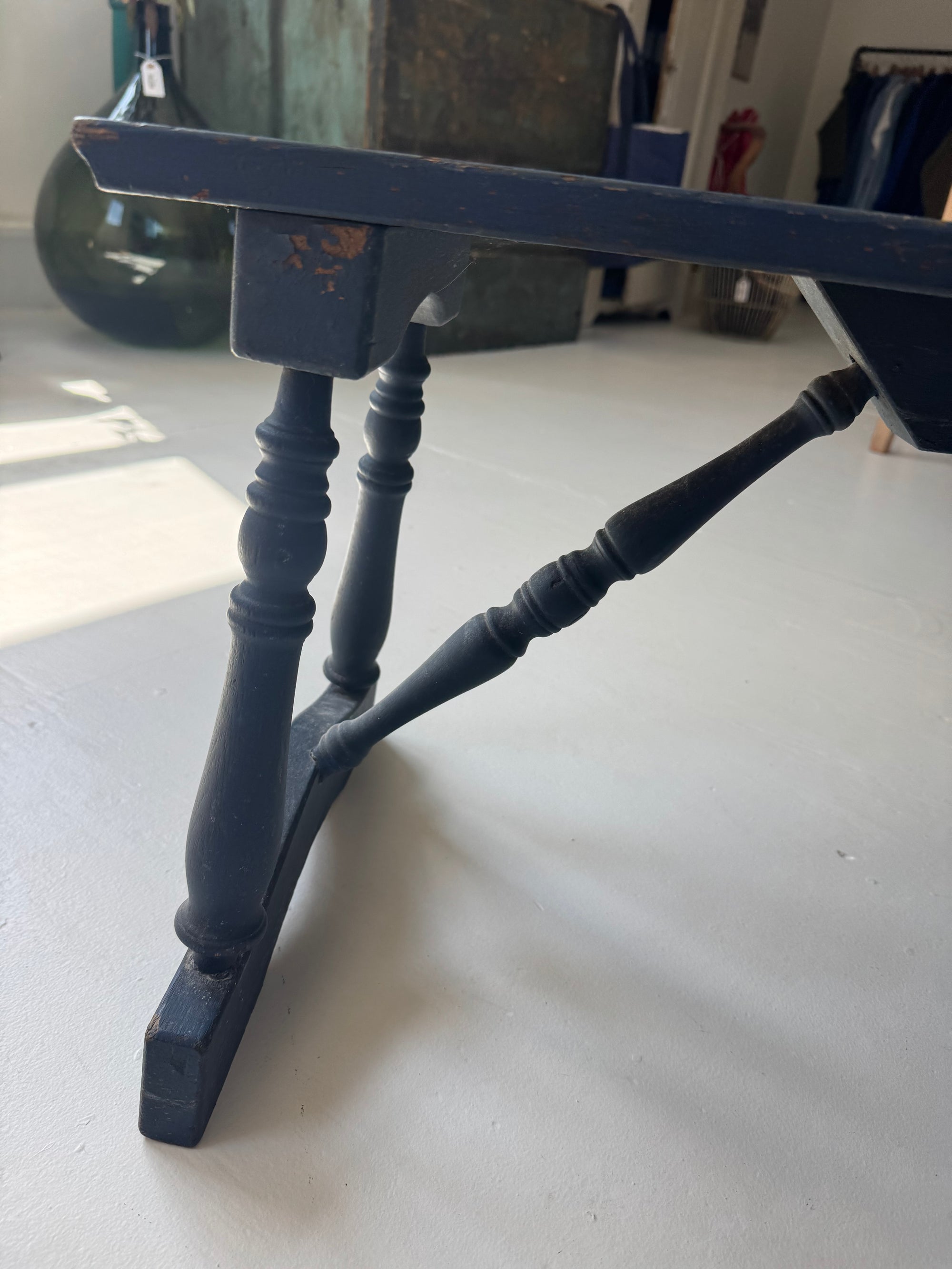 VTG Navy Blue Bench