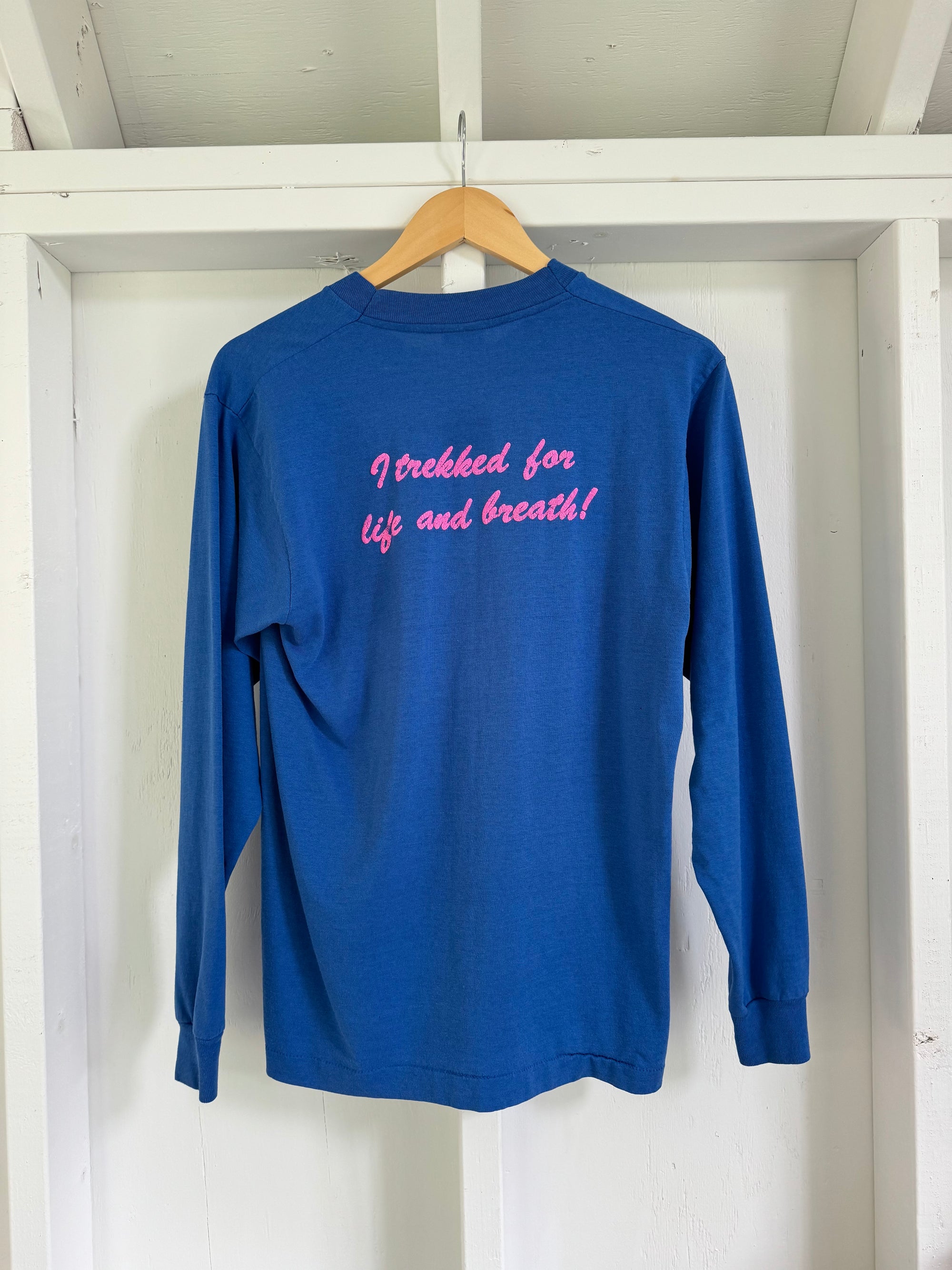 Vintage Ski Trek '90 Long Sleeve Tee Shirt