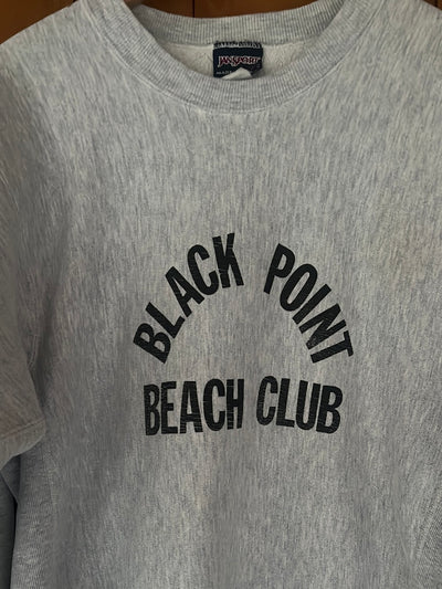 Vintage Black Point Beach Club Reverse Weave Sweatshirt
