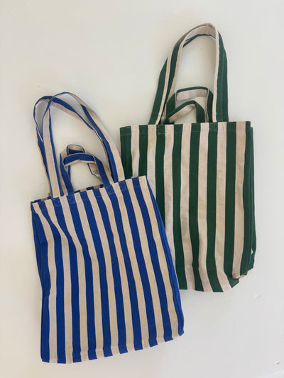 Organic Tote ORIGINAL - Stripes : Green
