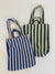 Organic Tote ORIGINAL - Stripes : Green
