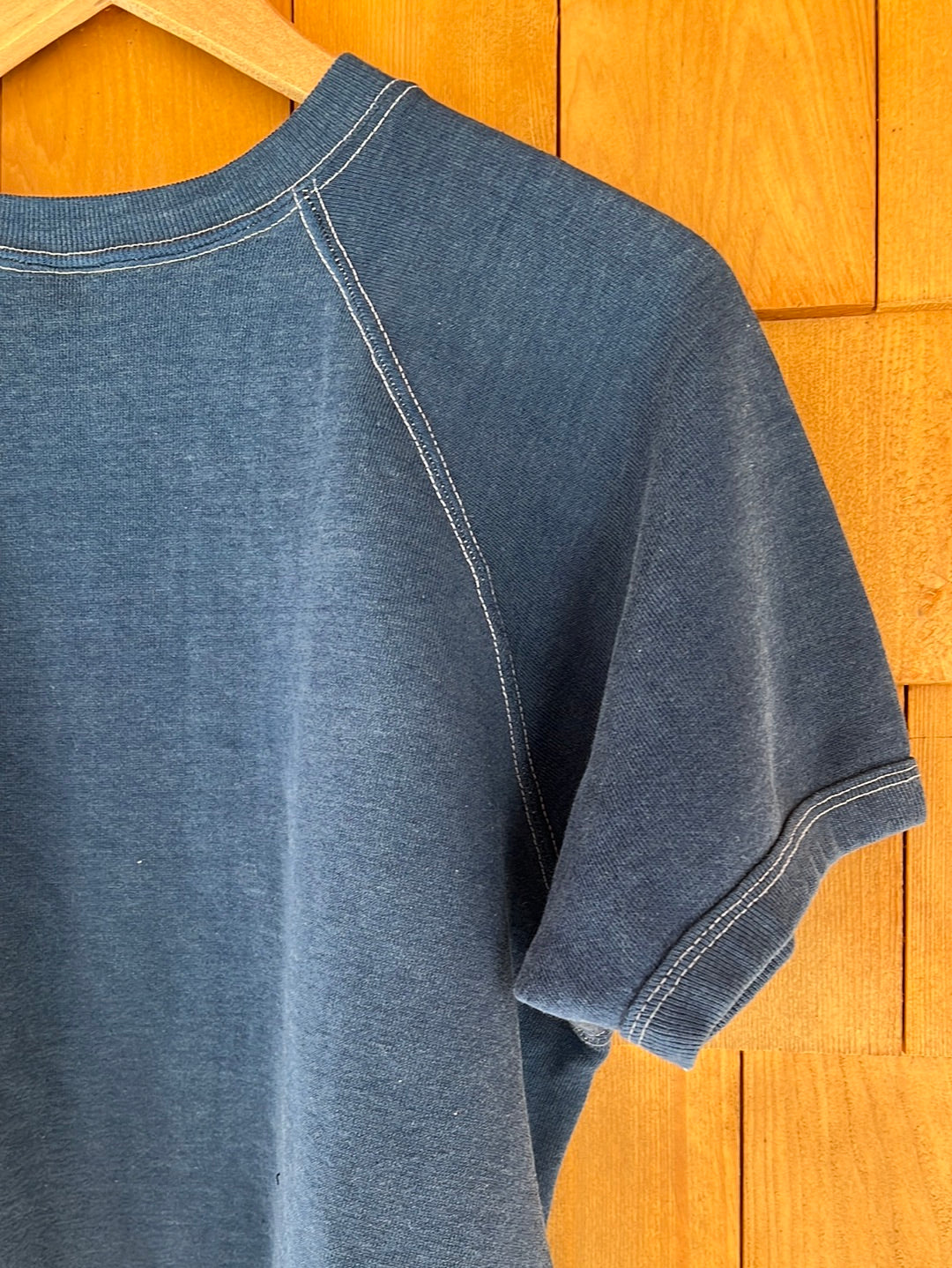 Vintage Warm Up Sweatshirt - Navy Blue
