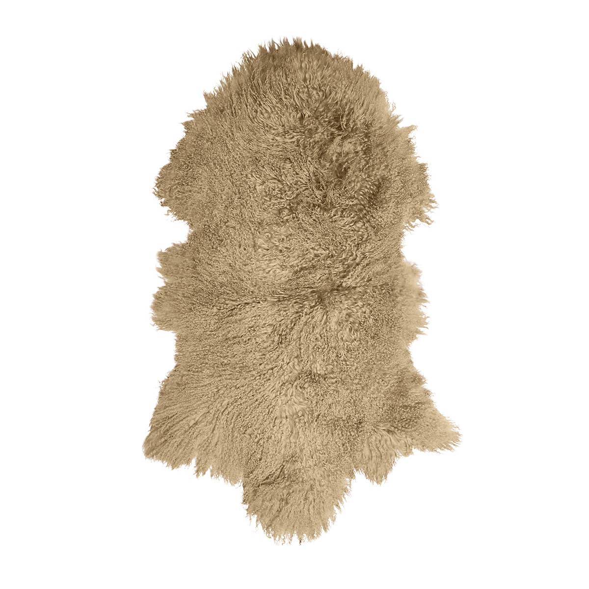 Tibetan Whole Hide/Pelt: Champagne
