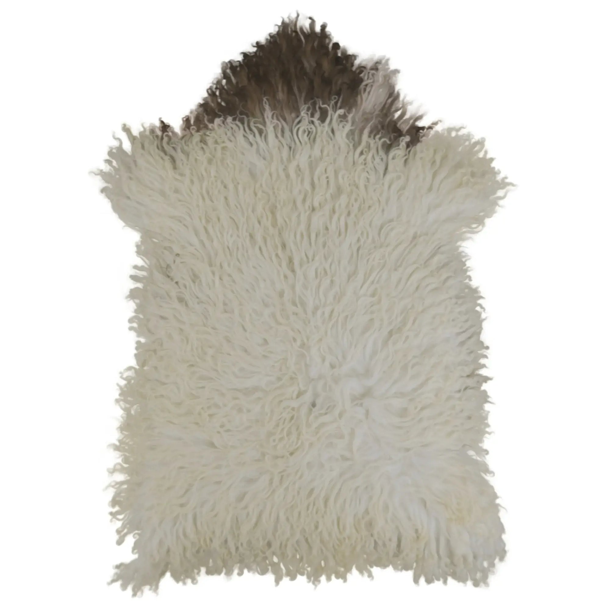 Curly Austrian Sheepskin | Natural Multi-tone | 105x60 cm