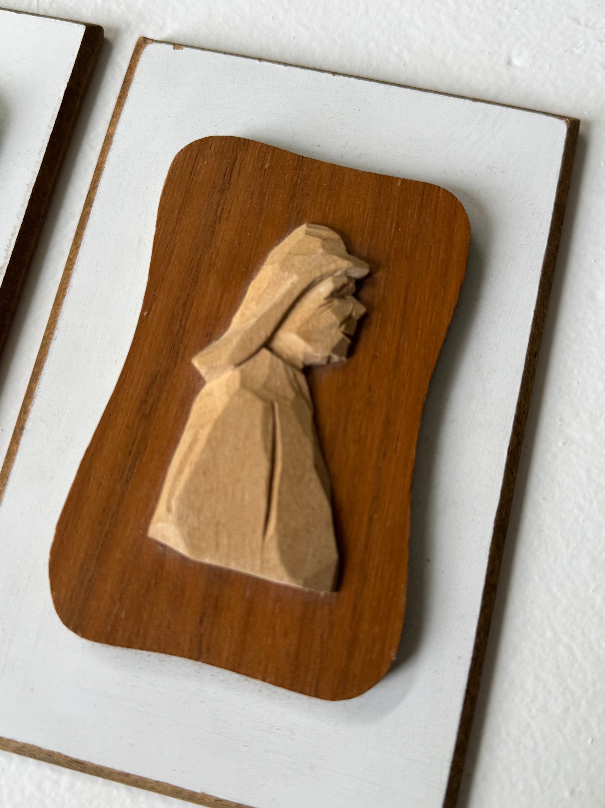 VTG Fisherman Wood Plaque