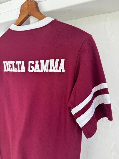 1980s Harvard Delta Gamma Football Tee