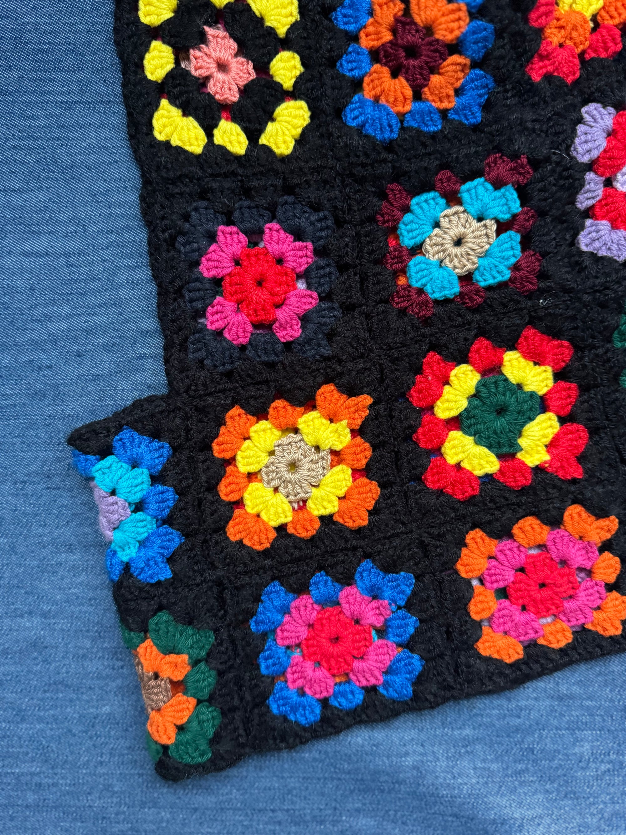 Vintage Crochet Balaklava Handmade Hat