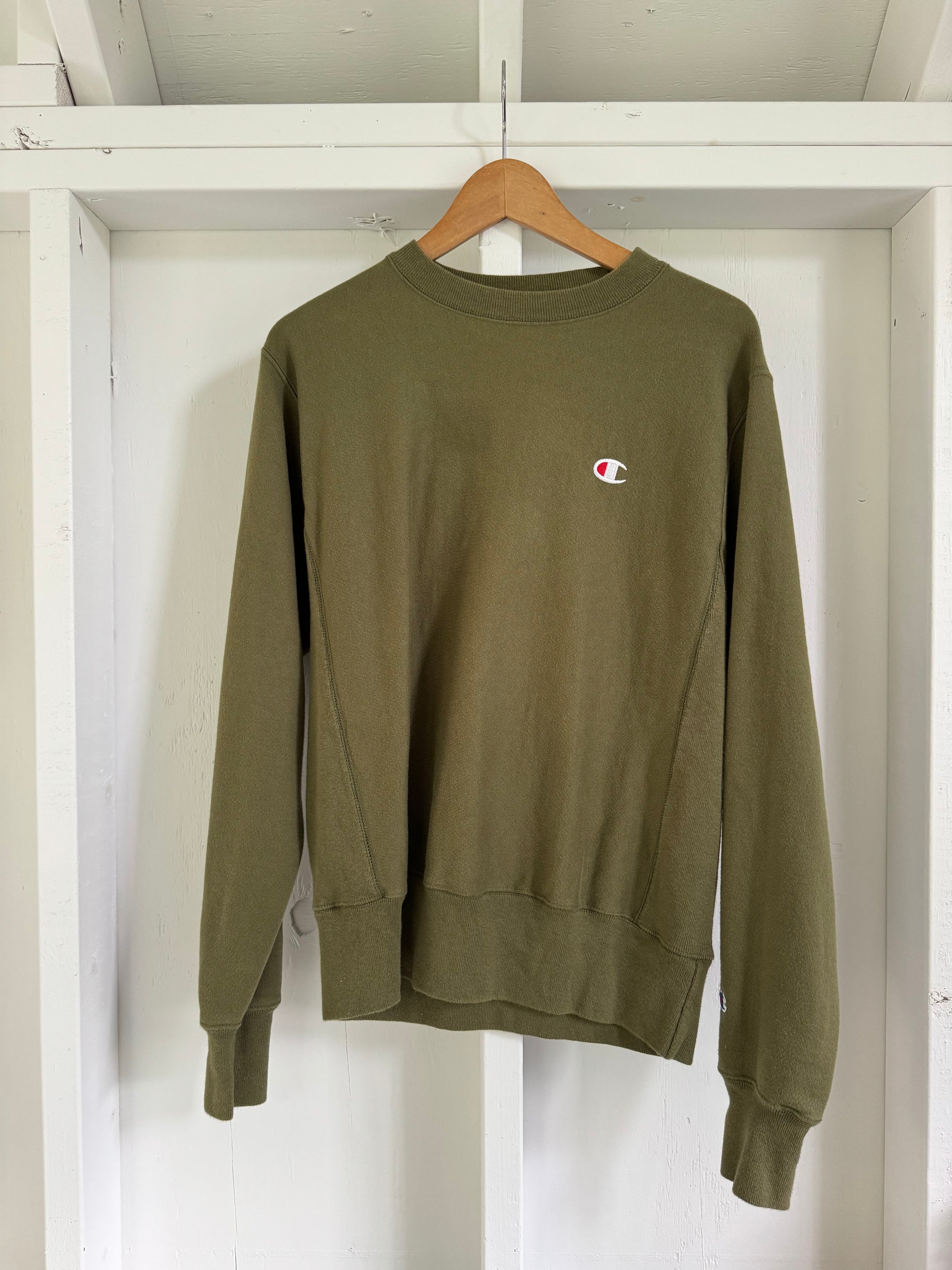 Vintage CHAMPION Crewneck Sweatshirt Diamonds Rust