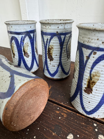 Handmade Ceramic Cups - Set of Four