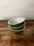 Vintage HALL Ironstone Butter Pats