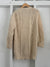 Vintage Wool Fishermen's Sweater Cardigan