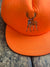 Vintage Buck Bay Safety Orange Hat