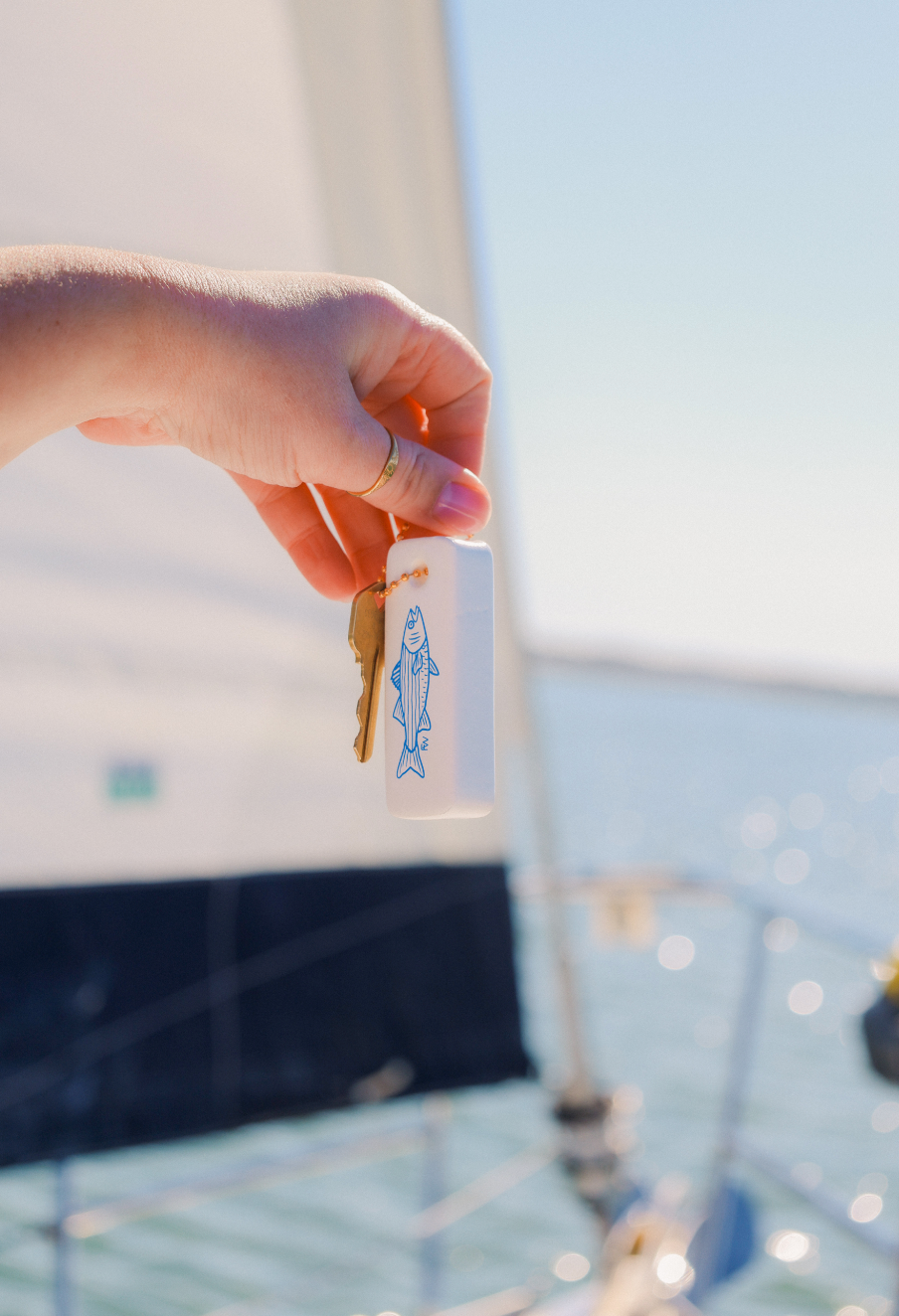 Fish Floating Keychain