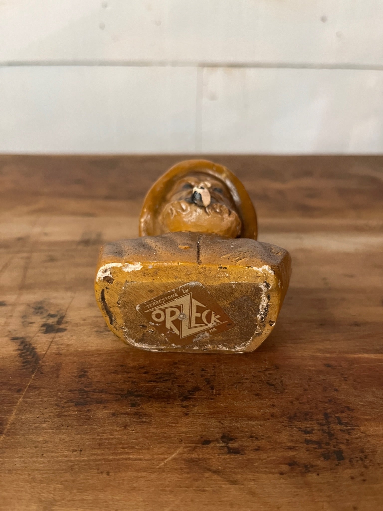 Vintage Atlantic Fisherman Bust - Yellow