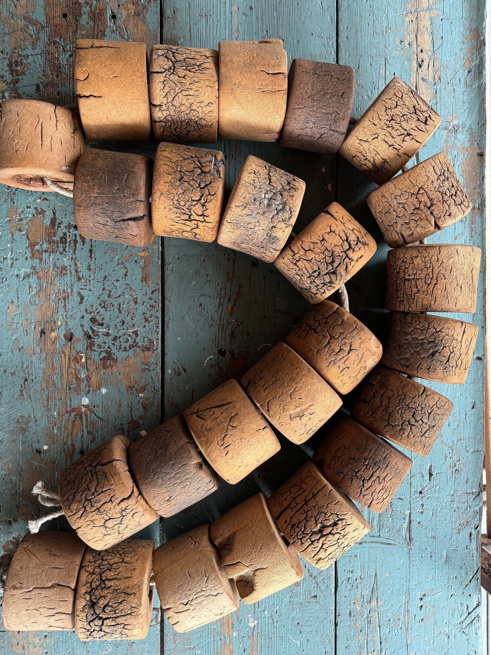 Vintage cork floats -25