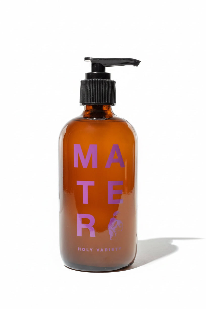 Holy Soap - Glass Bottle: 8 oz glass