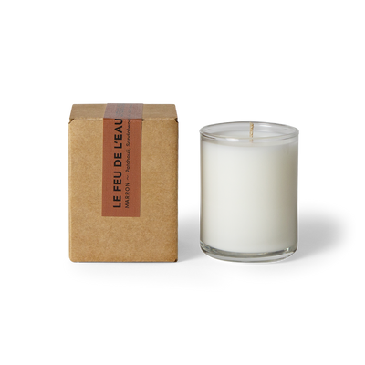 Marron - 3 oz glass votive