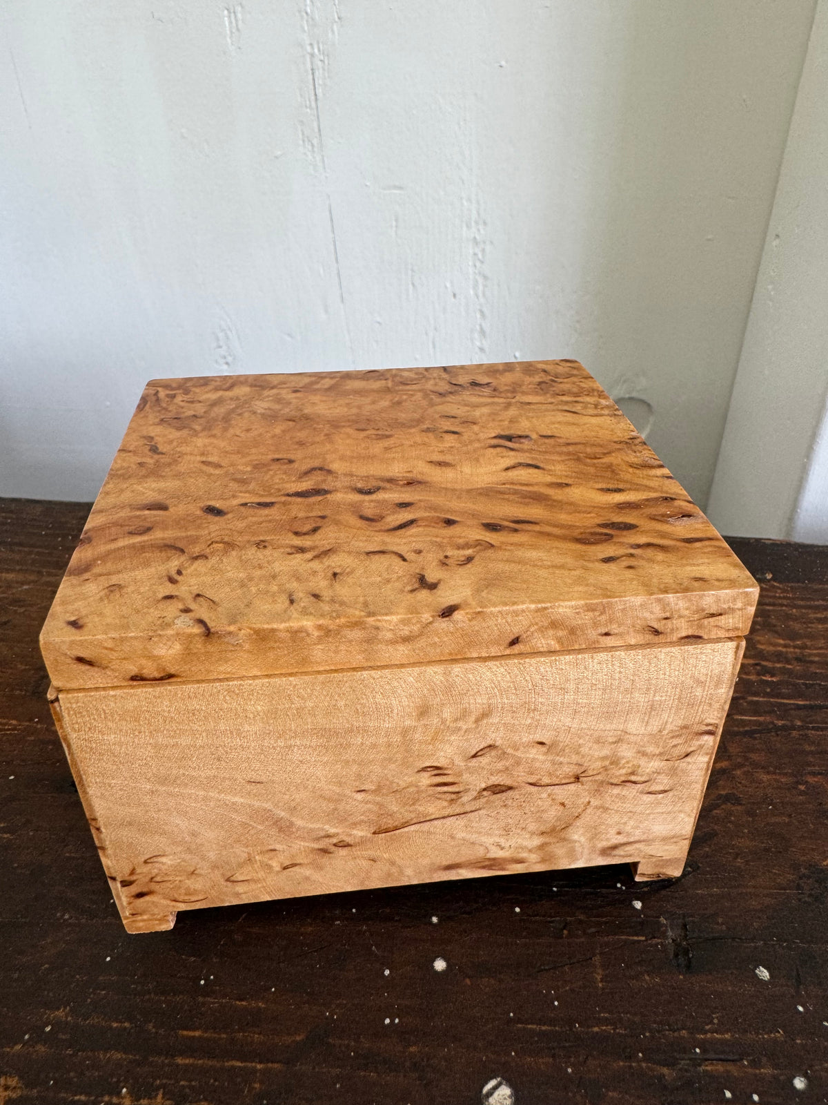 photo of a Vintage Wood Box