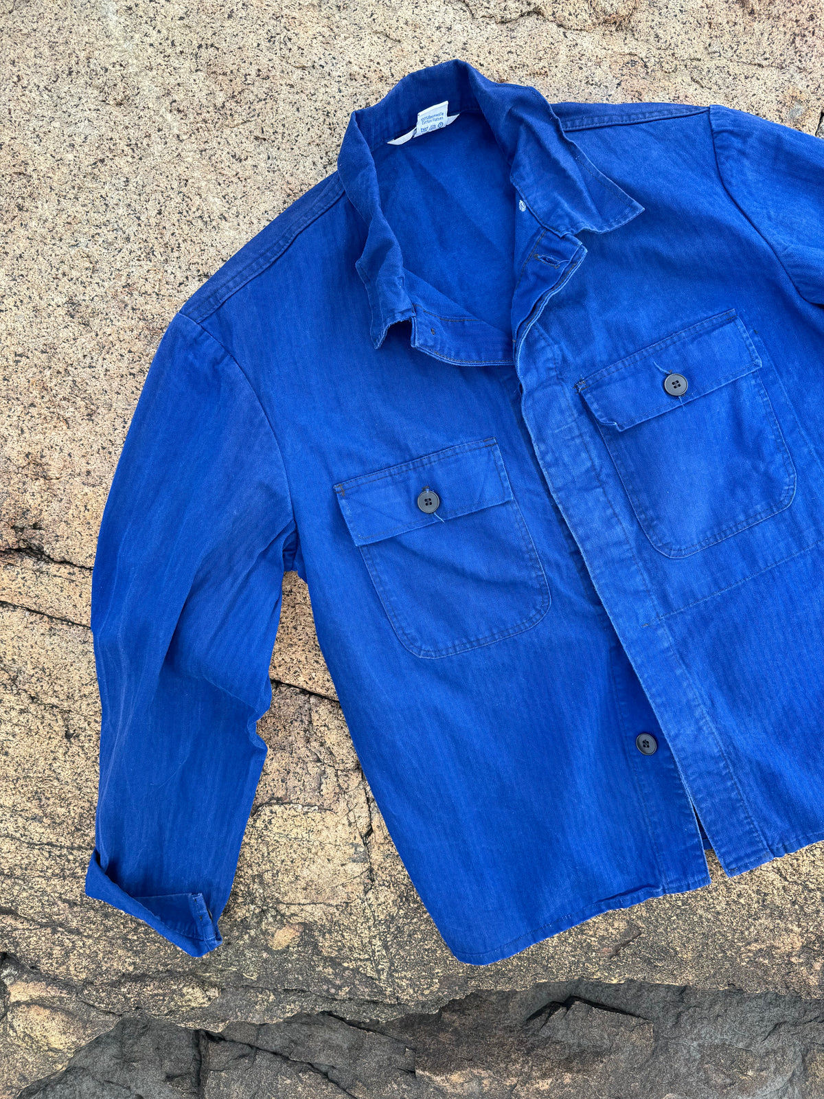 Vintage Over Shirt  - French Blue