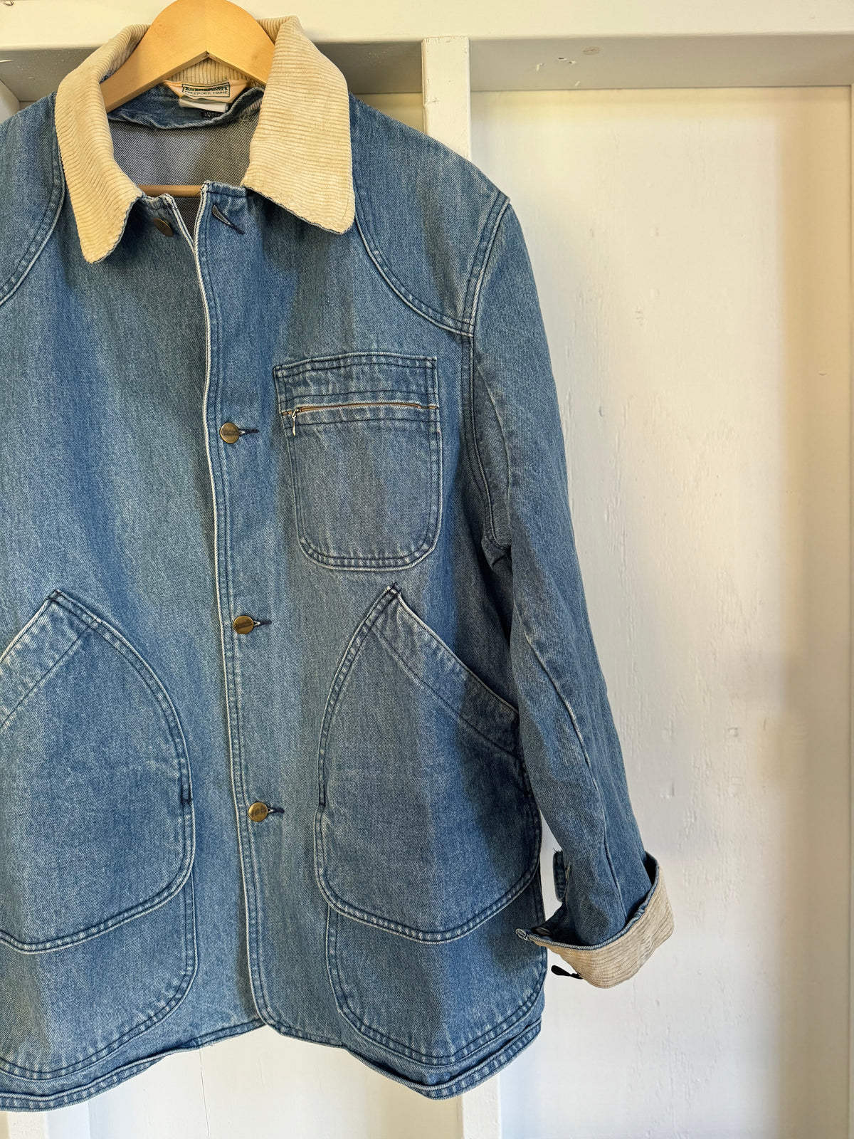 Vintage LL Bean Denim Barn Coat