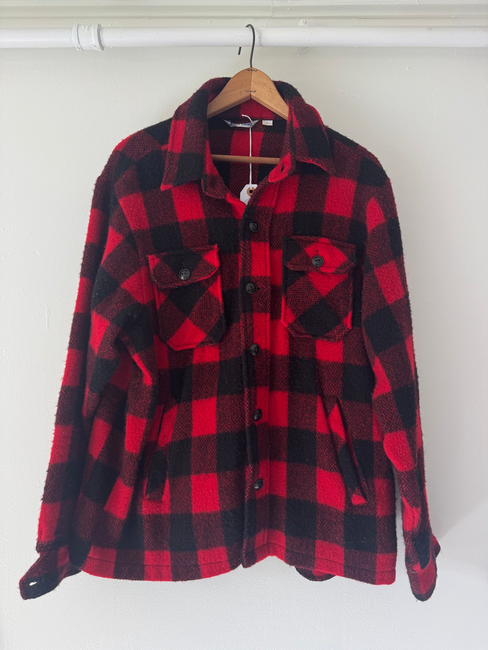 VTG MAINE Guide Buffalo Plaid Shirt