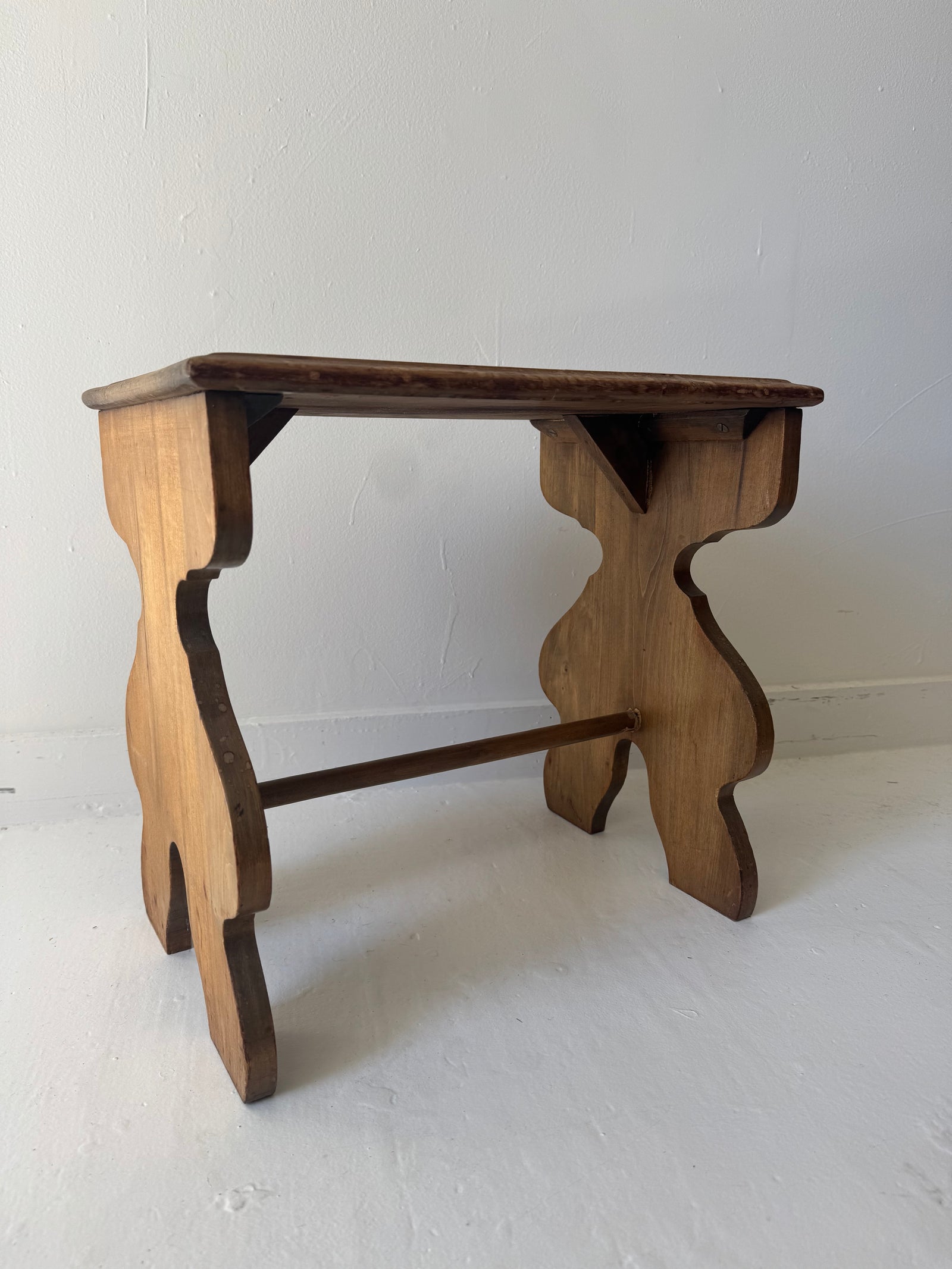 VTG Wood Side Table