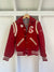 Vintage 1960s Red Letterman Jacket