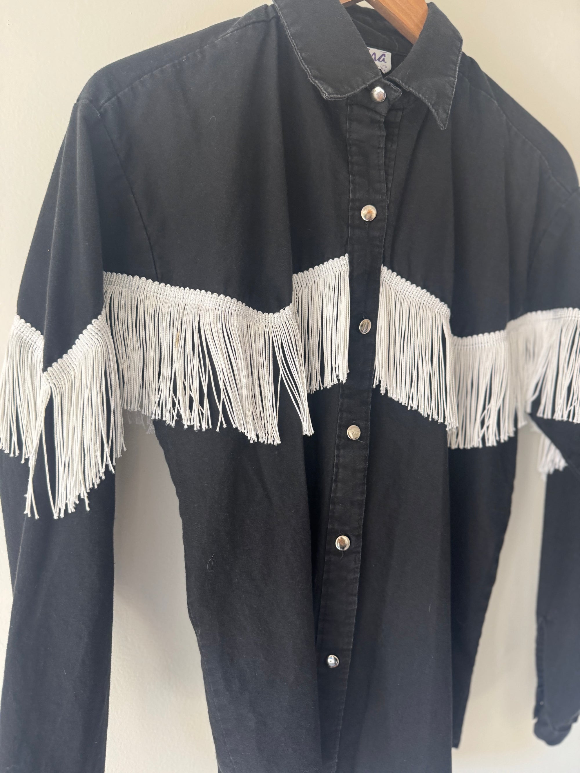 VTG Western Fringe Shirt
