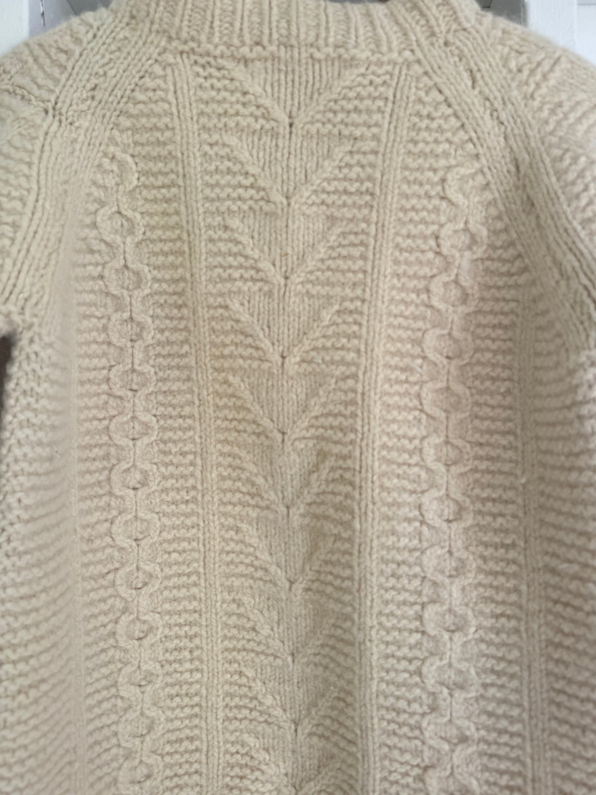 Vintage Pure Wool Fisherman's Sweater