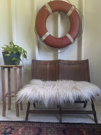 Vintage Wood Folding Chairs