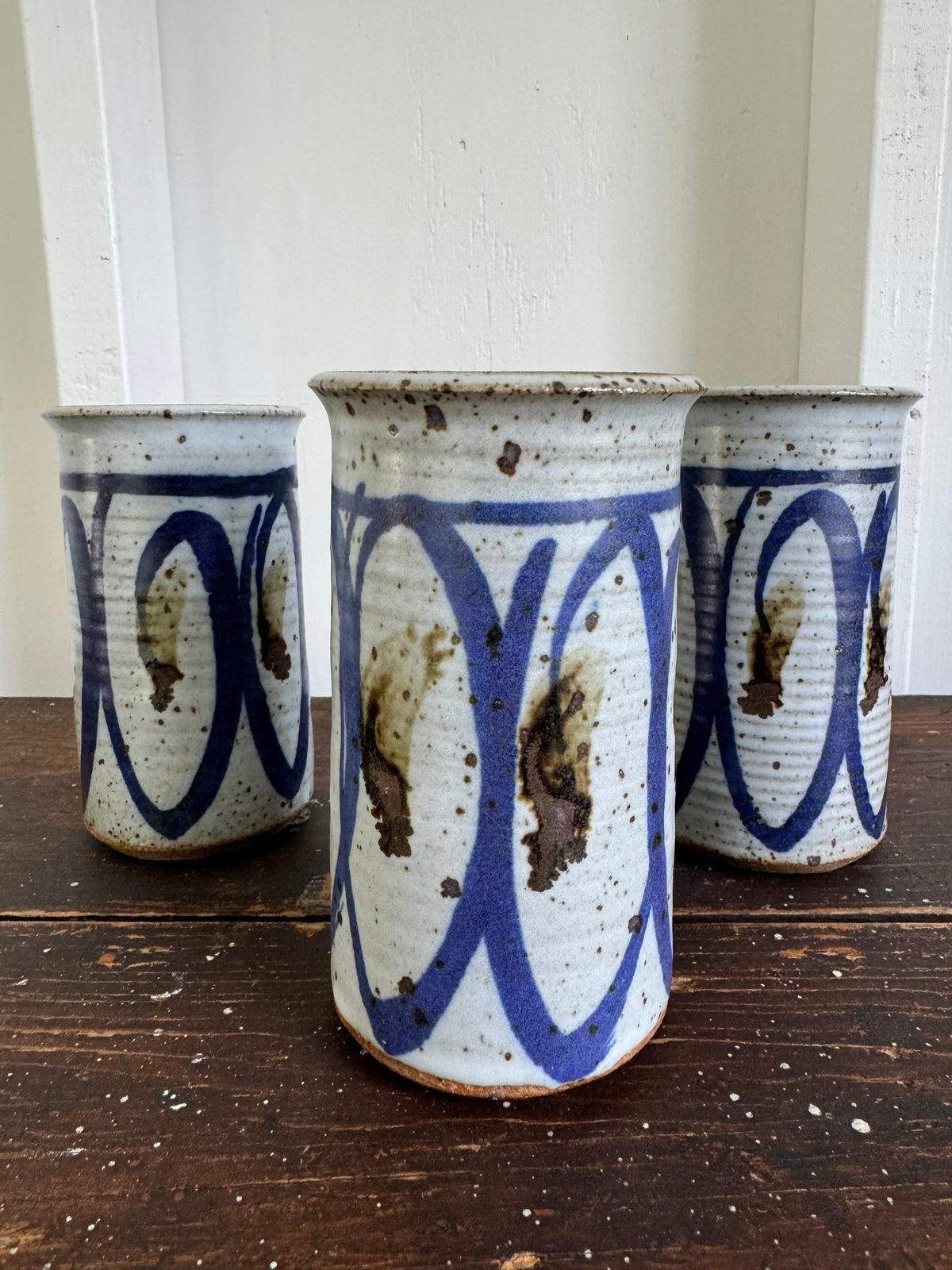 Handmade Ceramic Cups - Set of Four