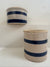 VTG Blue Striped Crock