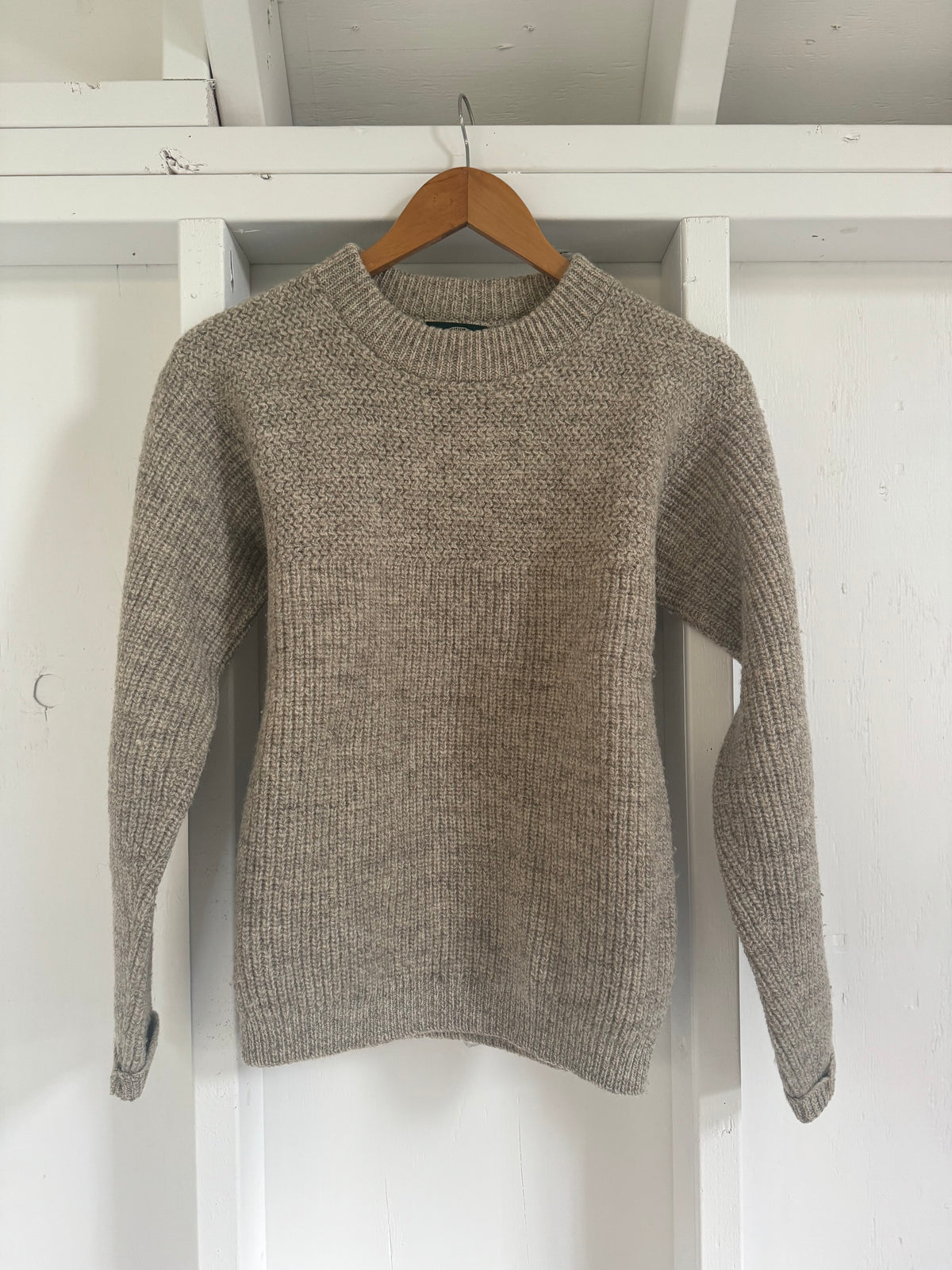 Vintage Wool Sweater - Oatmeal