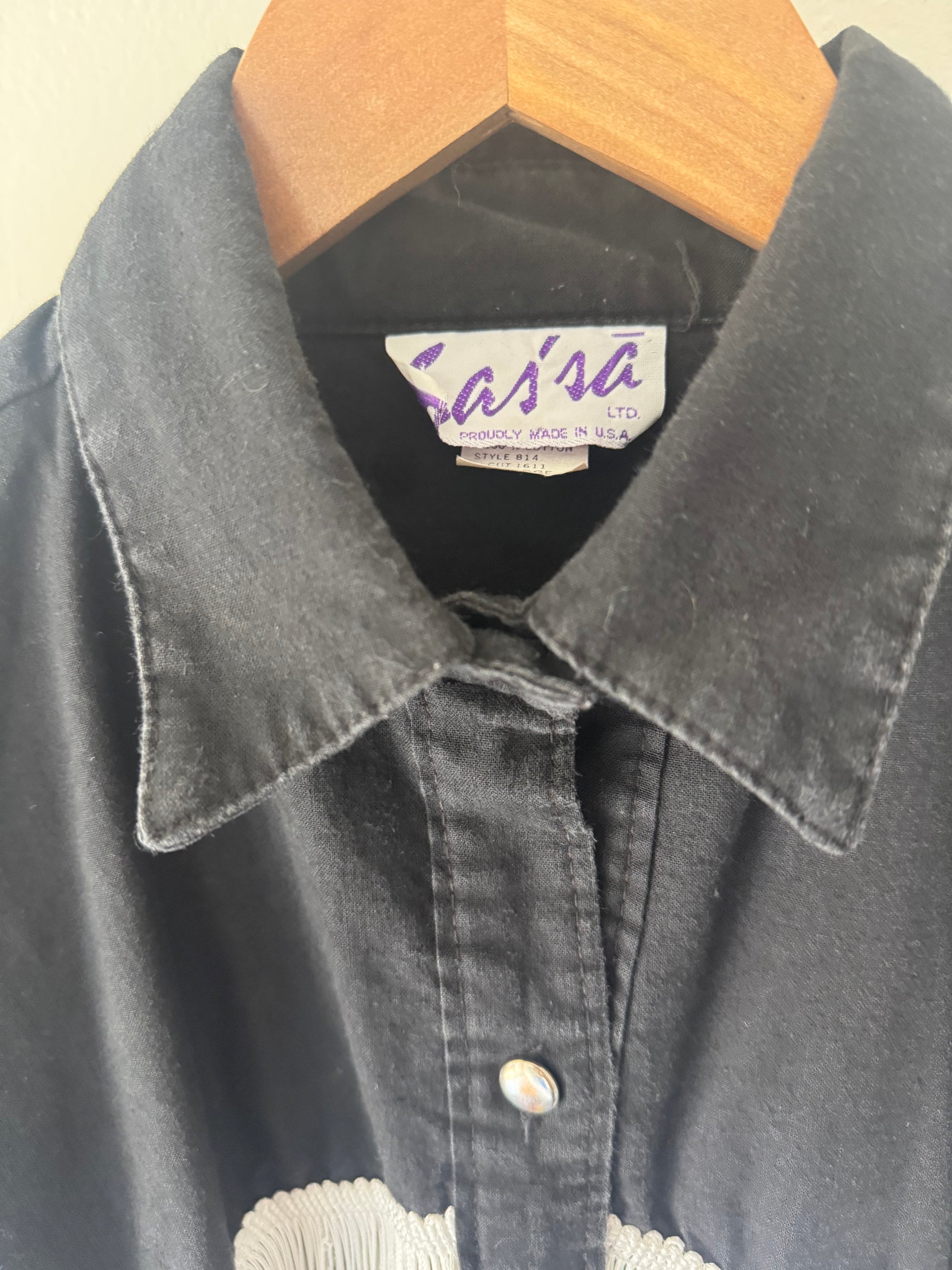 VTG Western Fringe Shirt