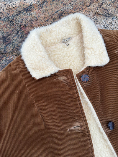 Vintage Corduroy Sherpa Jacket