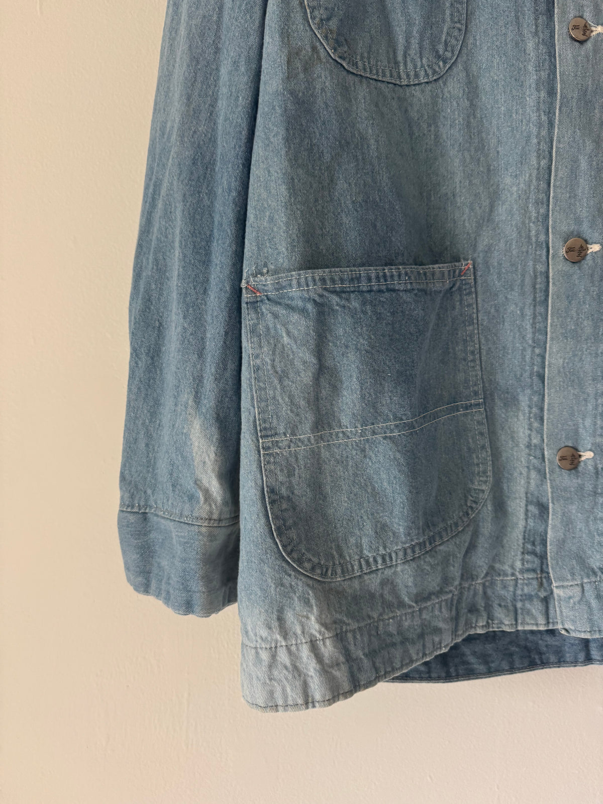 VTG Field Master Denim Chore Coat - Light