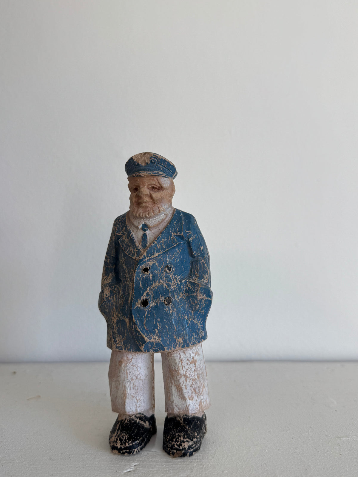 Plaster Fisherman 1