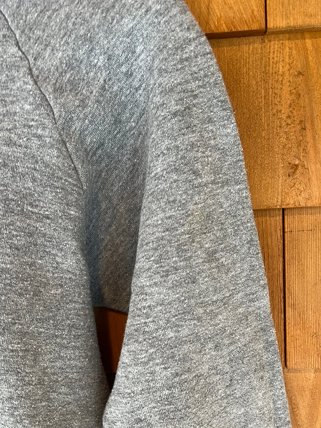 Vintage Dartmouth Heather Grey Raglan - Quilt Patch