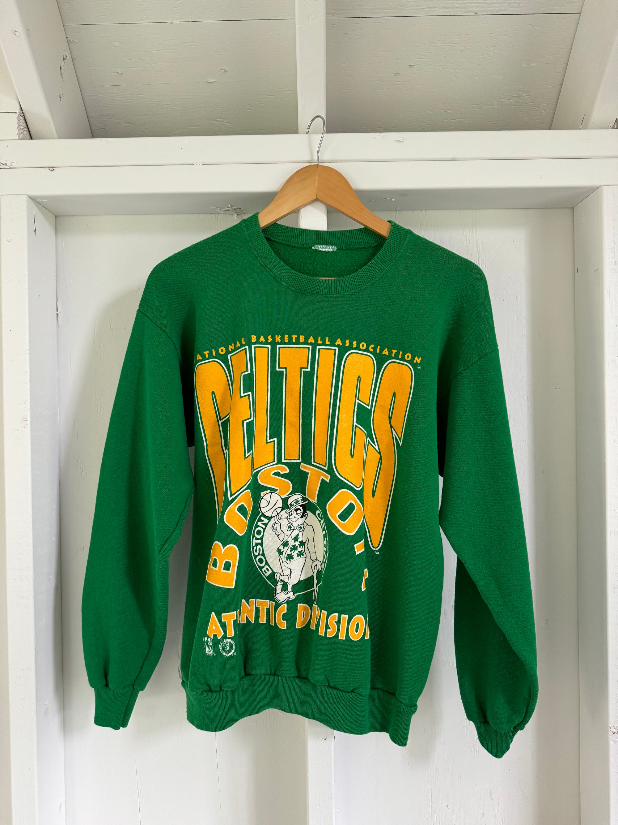 Vintage 80’s Boston Celtics NBA Logo Crewneck Sweatshirt