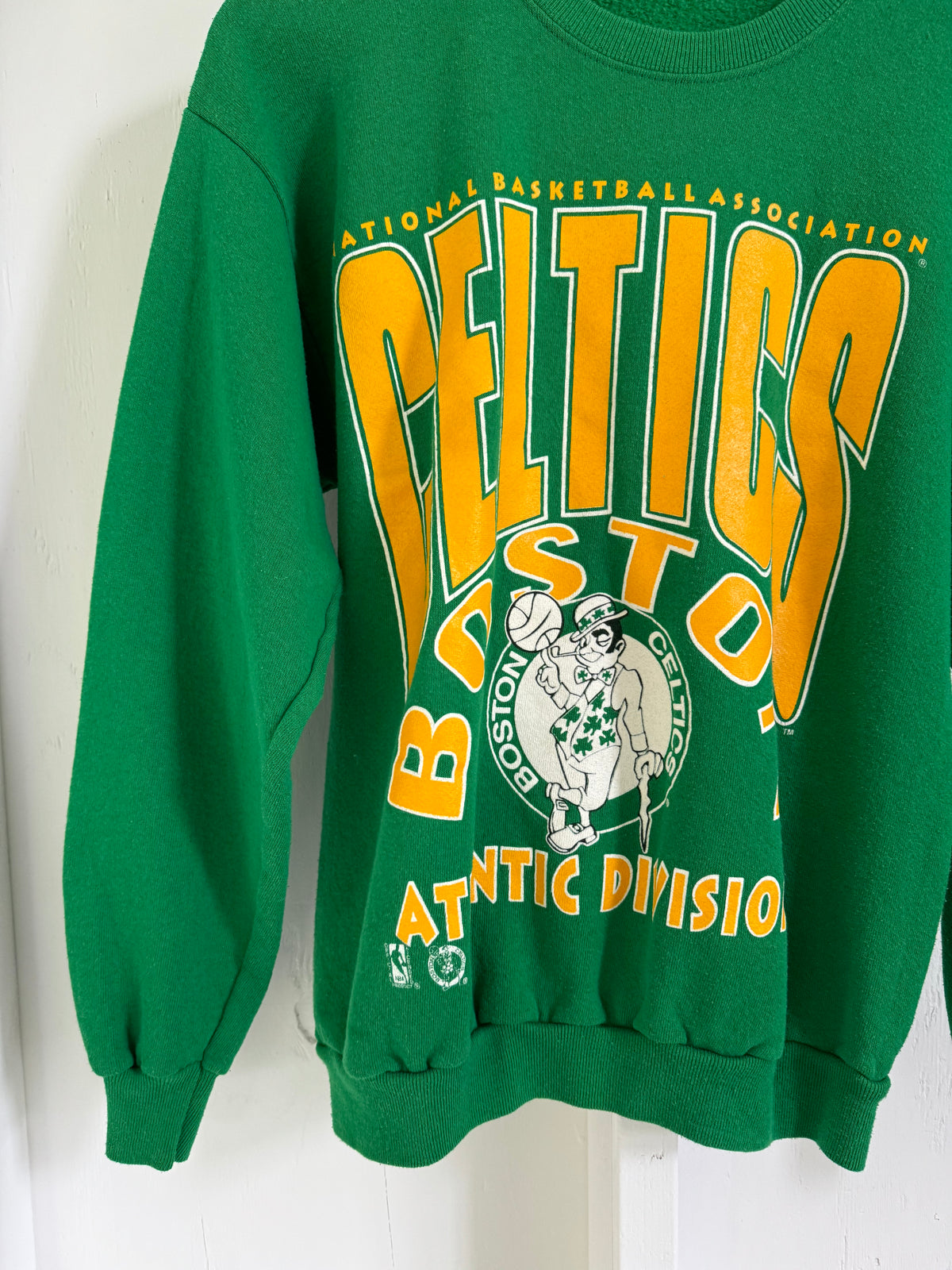 Vintage 80’s Boston Celtics NBA Logo Crewneck Sweatshirt