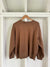 Vintage Brown Crewneck Sweatshirt