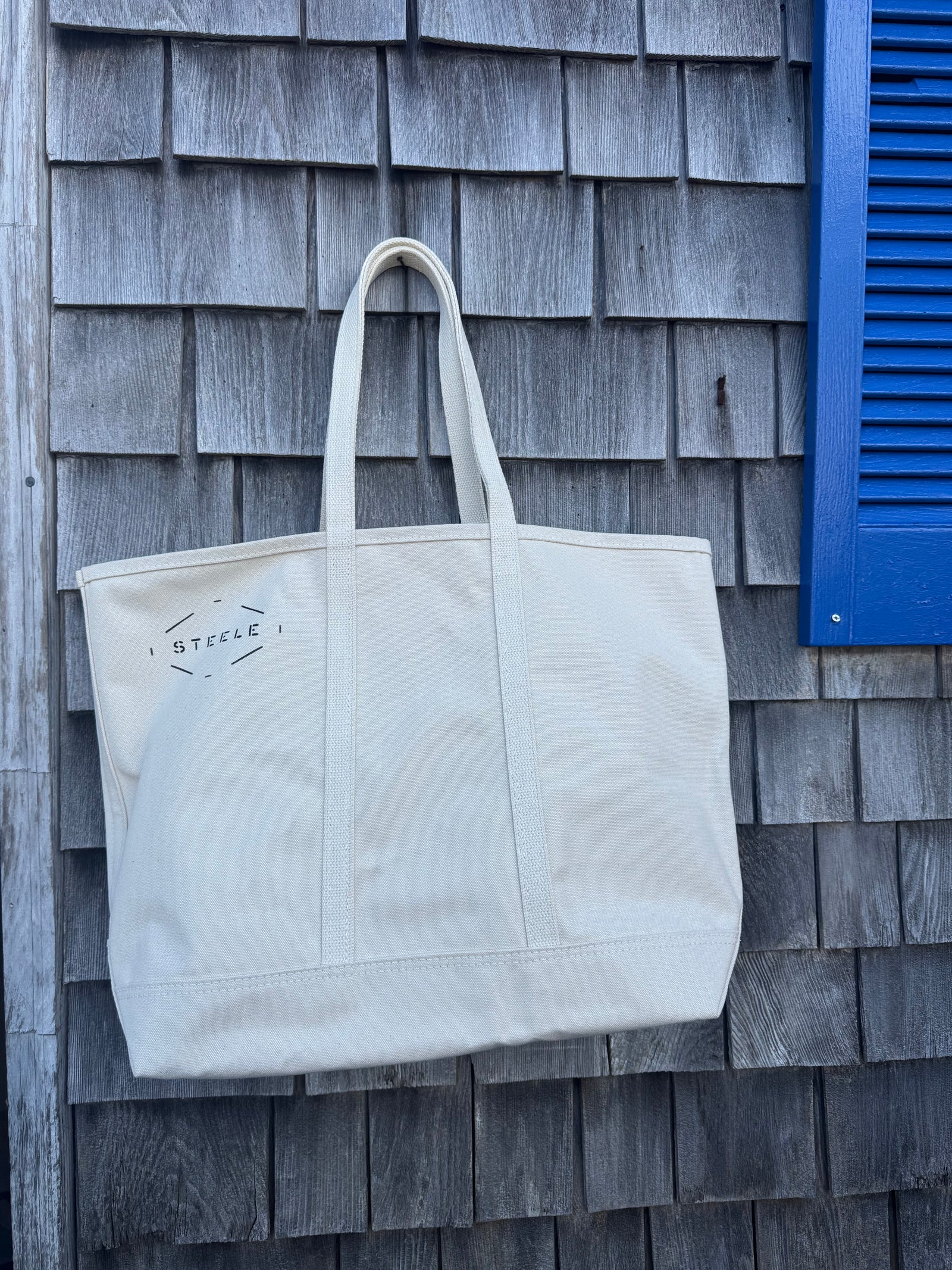 Natural Canvas Tote Bag - Medium: Natural Canvas / 10"