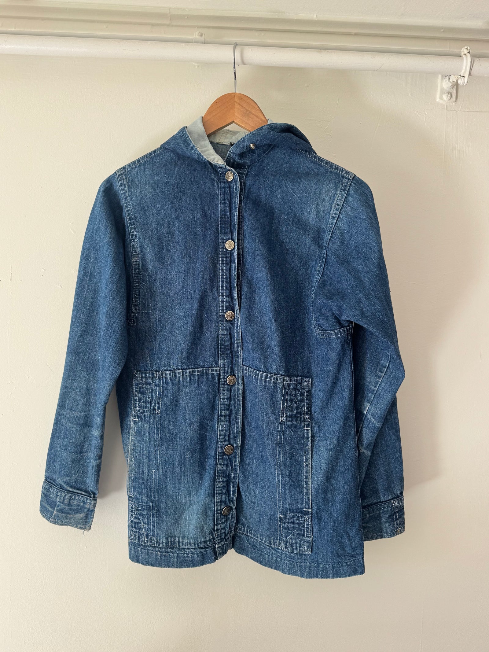 VTG Denim Hooded Jacket